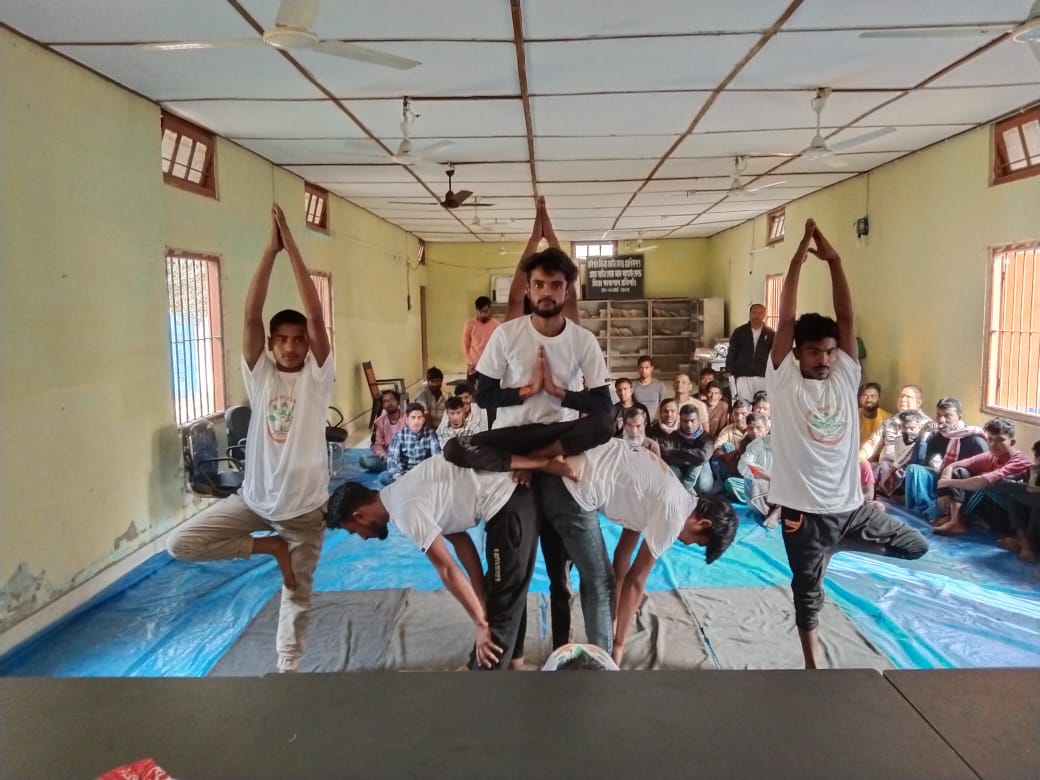 Yoga workshop organised in Morigaon Jail