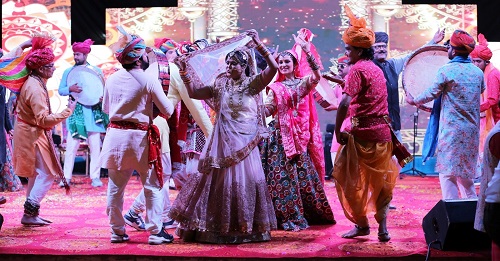 Rangilo Rajasthan Holi celebration in pink city