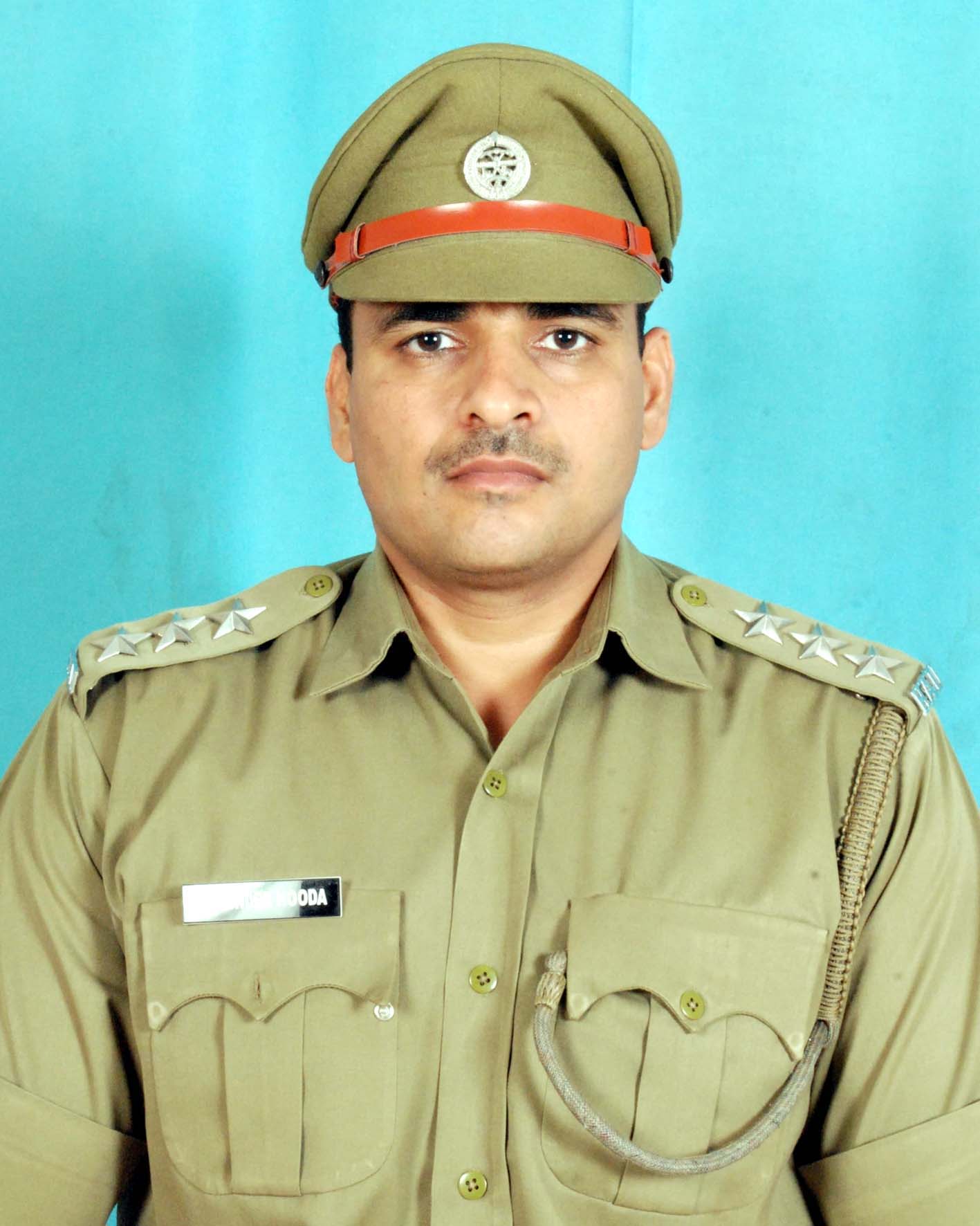 पदक विजेता हकृवि के सुरक्षा अधिकारी योगेंद्र हुड्डा।