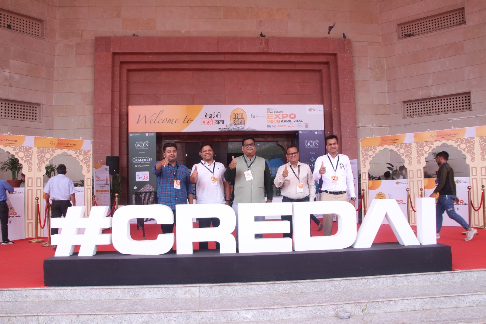 CREDAI Rajasthan Real Expo: MLA Kalicharan Saraf visited
