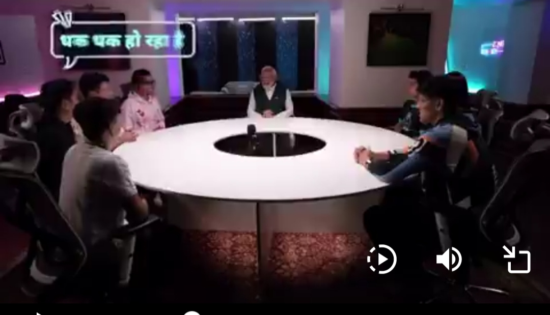 gamers meets PM Modi 