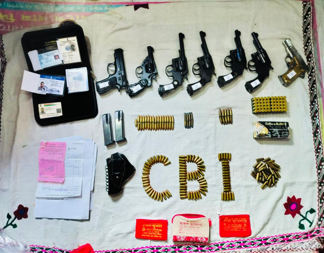 Arms recovered from sandeshkhali
