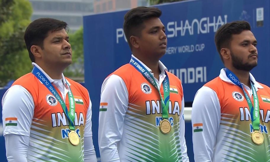 Archery World Cup-Team India hat-trick of gold medals