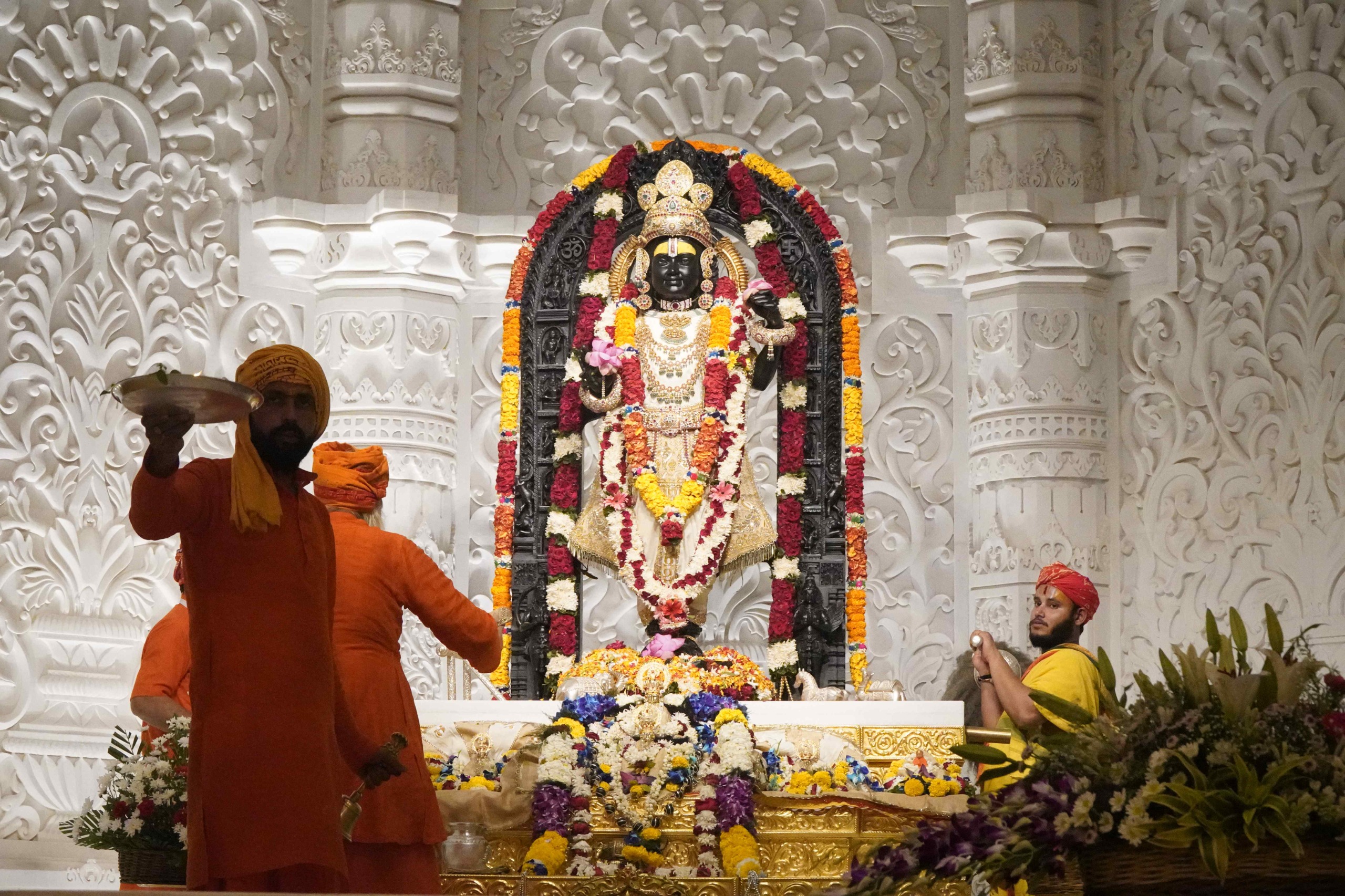 श्रीराम जन्मभूमि मन्दिर में अक्षय तृतीया पर एक हजार फलों का भोग लगा