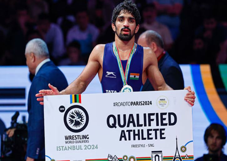 World Wrestling Olympic Qualifiers-India 2 quotas