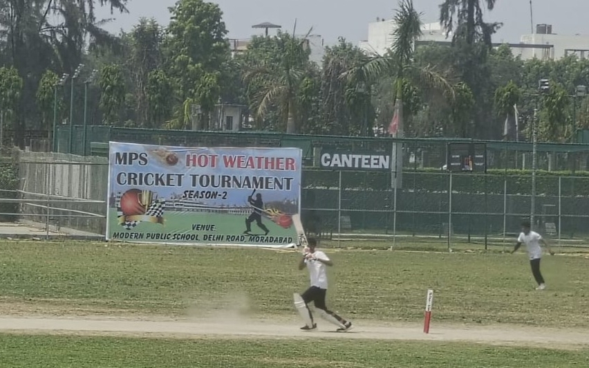 एमपीएस हाट वेदर क्रिकेट टूर्नामेंट का शुभारंभ, पहले दिन चार मैच खेले गए
