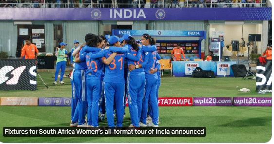Fixtures for South Africa Women tour of India announced