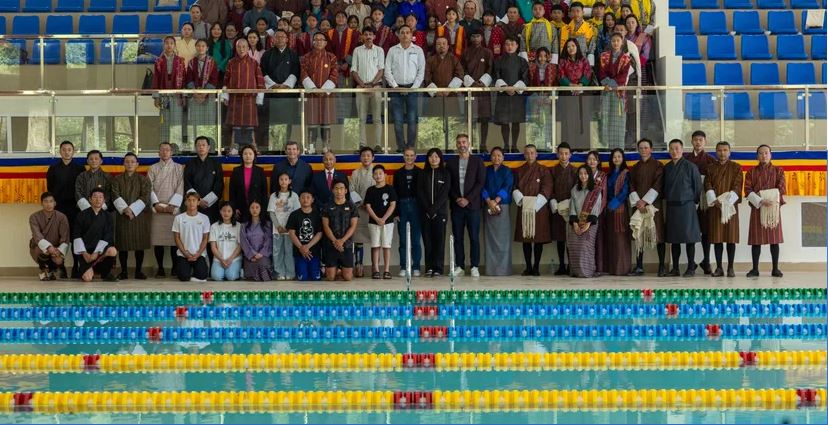 World Aquatics opens first-ever pool at record altitude in Bhutan