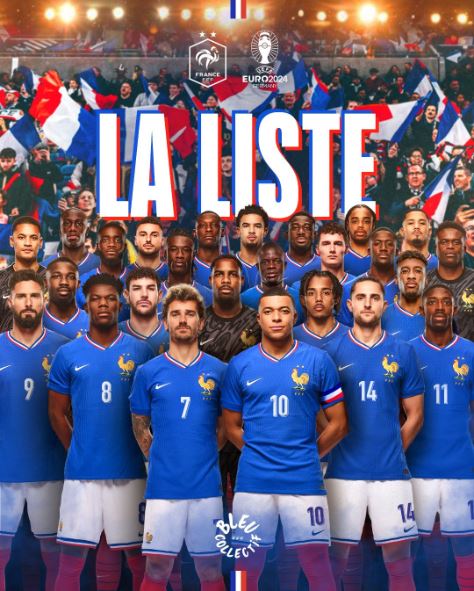 France EURO 2024 squad-Kante returns after 2 years