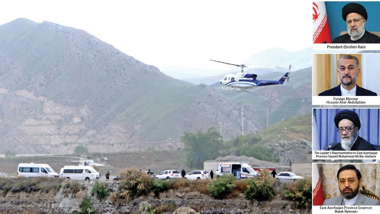 तेहरान में ईरान के राष्ट्रपति इब्राहिम रायसी को ले जा रहा हेलीकॉप्टर दुर्घटनाग्रस्त हो गया। अधिकारियों का कहना है कि मलबा मिल गया है। दुर्घटनास्थल पर जीवन का कोई संकेत नहीं है। फोटो-तेहरान टाइम्स