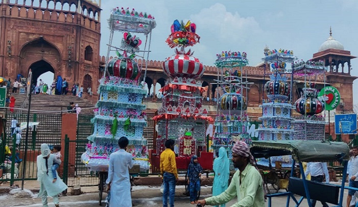 Taziya procession to Observe Moharram