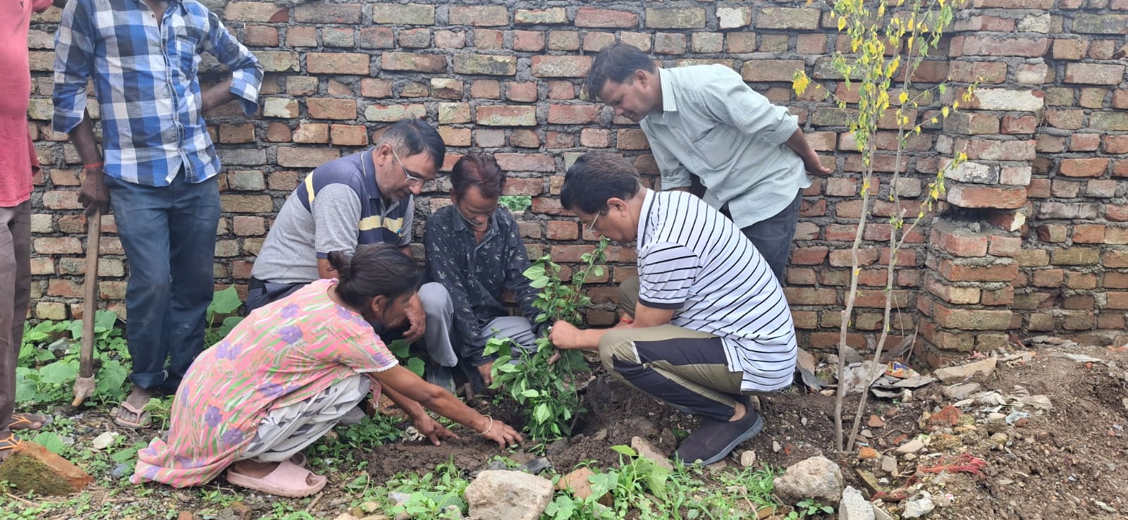 सावन भर पौधे लगा धरती मां का श्रृंगार करेगा देवभूमि मानव संसाधन विकास ट्रस्ट