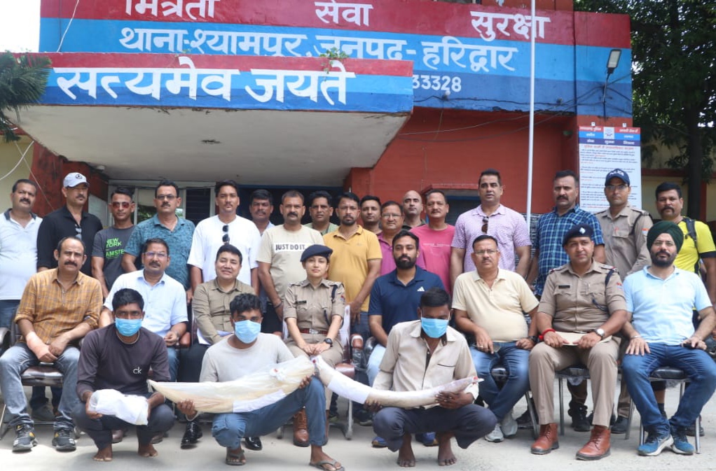 हाथी दांत तस्करों का अंतरराज्यीय गिरोह बेनकाब, तीन गिरफ्तार