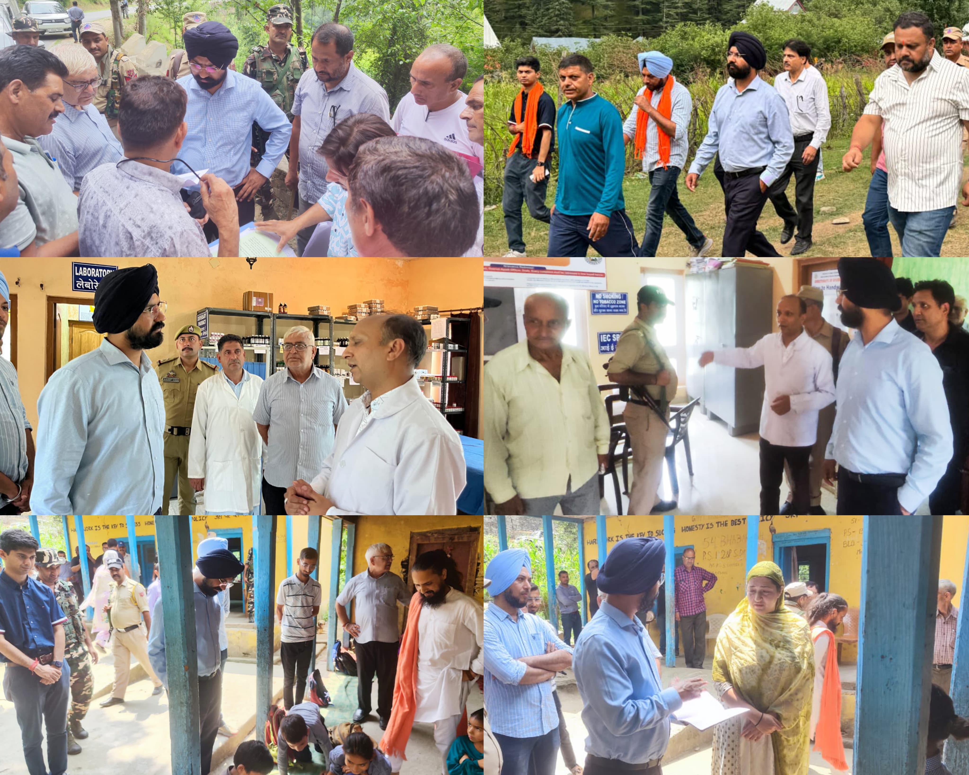 उपायुक्त ने भद्रवाह में सरकारी स्कूलों, आयुष केंद्र, गाथा पार्क का निरीक्षण किया उपायुक्त ने भद्रवाह में सरकारी स्कूलों, आयुष केंद्र, गाथा पार्क का निरीक्षण किया