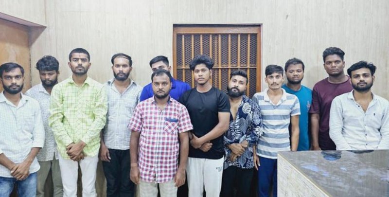 Gomti Nagar arresting Gomti Nagar arresting
