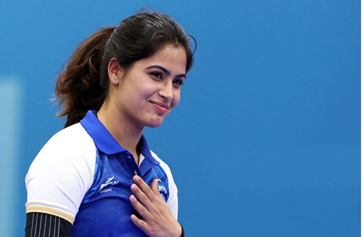 Paris Olympics-Manu Bhaker qualifies in womens 25m pistol