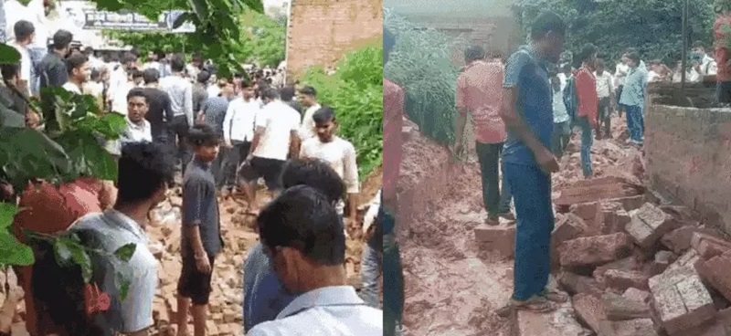 (अपडेट) रीवाः स्कूल से घर लौट रहे बच्चों पर गिरी दीवार, मलबे में दबने से महिला समेत पांच की मौत (अपडेट) रीवाः स्कूल से घर लौट रहे बच्चों पर गिरी दीवार, मलबे में दबने से महिला समेत पांच की मौत
