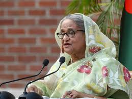 बांगलादेशा की अपदसथ पीएम शेख हसीना