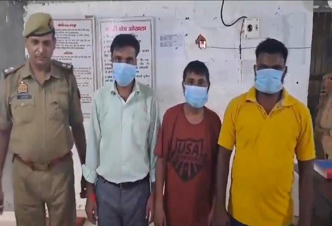 मुर्दाघर में अय्याशी करने के मामले में गिरफ्तार तीनों आरोपी मुर्दाघर में अय्याशी करने के मामले में गिरफ्तार तीनों आरोपी