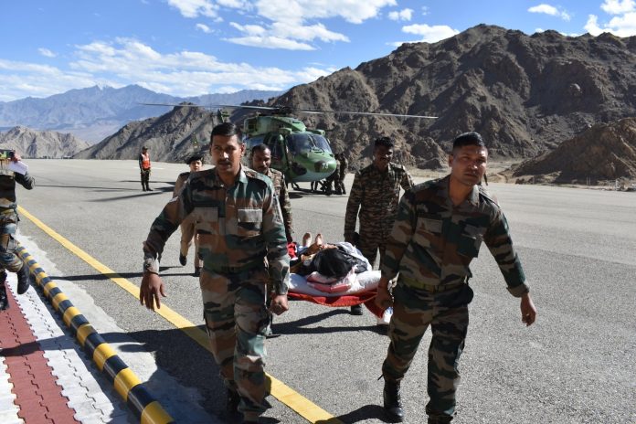 लेह सडक हादसा लेह सडक हादसा