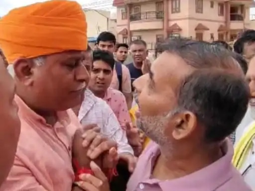 विधायक व्यास। विधायक व्यास।