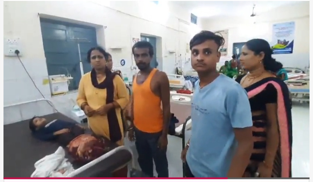 डायरिया से आक्रांत  बच्ची