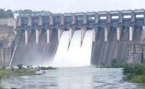 बांगो डैम की तीन गेट खुले बांगो डैम की तीन गेट खुले
