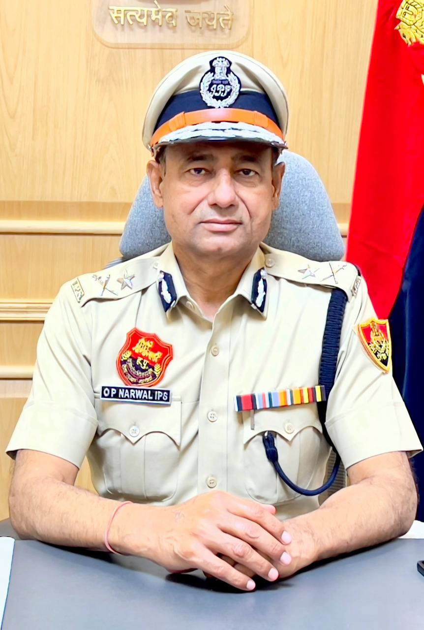 पुलिस आयुक्त ओमप्रकाश नरवाल पुलिस आयुक्त ओमप्रकाश नरवाल