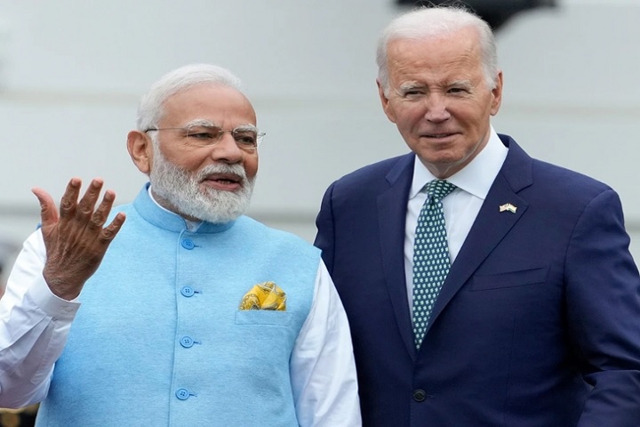 प्रधानमंत्री नरेन्द्र मोदी और अमेरिकी राष्ट्रपति जो बाइडन (फाइल फोटो) प्रधानमंत्री नरेन्द्र मोदी और अमेरिकी राष्ट्रपति जो बाइडन (फाइल फोटो)