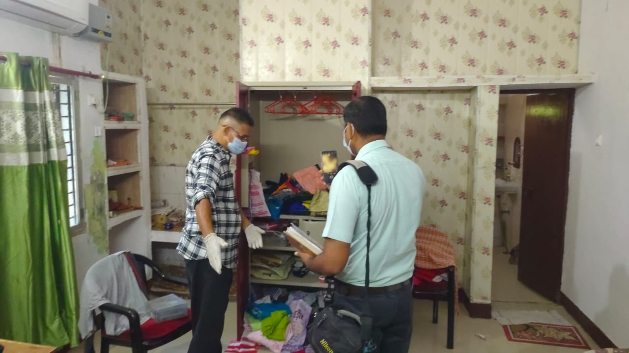 जिला सूचना अधिकारी के घर चोरी, मौके पर पहुंची पुलिस व फोरेंसिक टीम जांच में जुटी