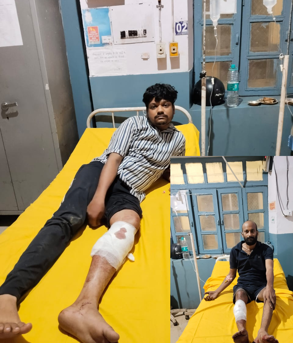 घायल दाेनाें बदमाश जिला अस्पताल में उपचाररत घायल दाेनाें बदमाश जिला अस्पताल में उपचाररत