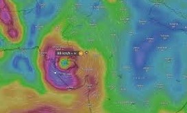 Rains break in Kutch district, but threat of Cyclone Asna after 48 years Rains break in Kutch district, but threat of Cyclone Asna after 48 years