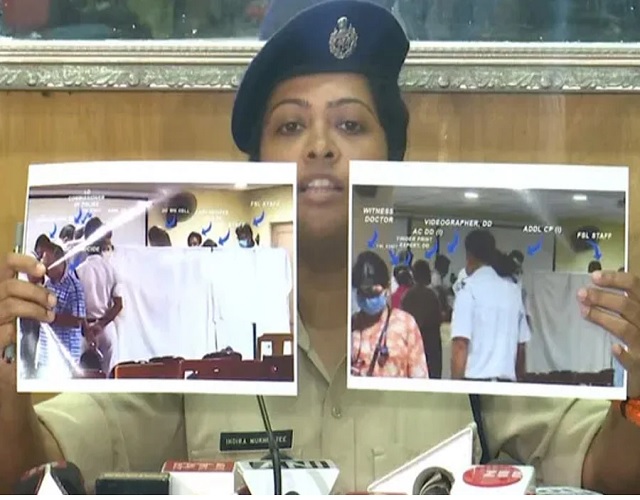 कोलकाता पुलिस की डीसी (सेंट्रल) इंदिरा मुखर्जी कोलकाता पुलिस की डीसी (सेंट्रल) इंदिरा मुखर्जी
