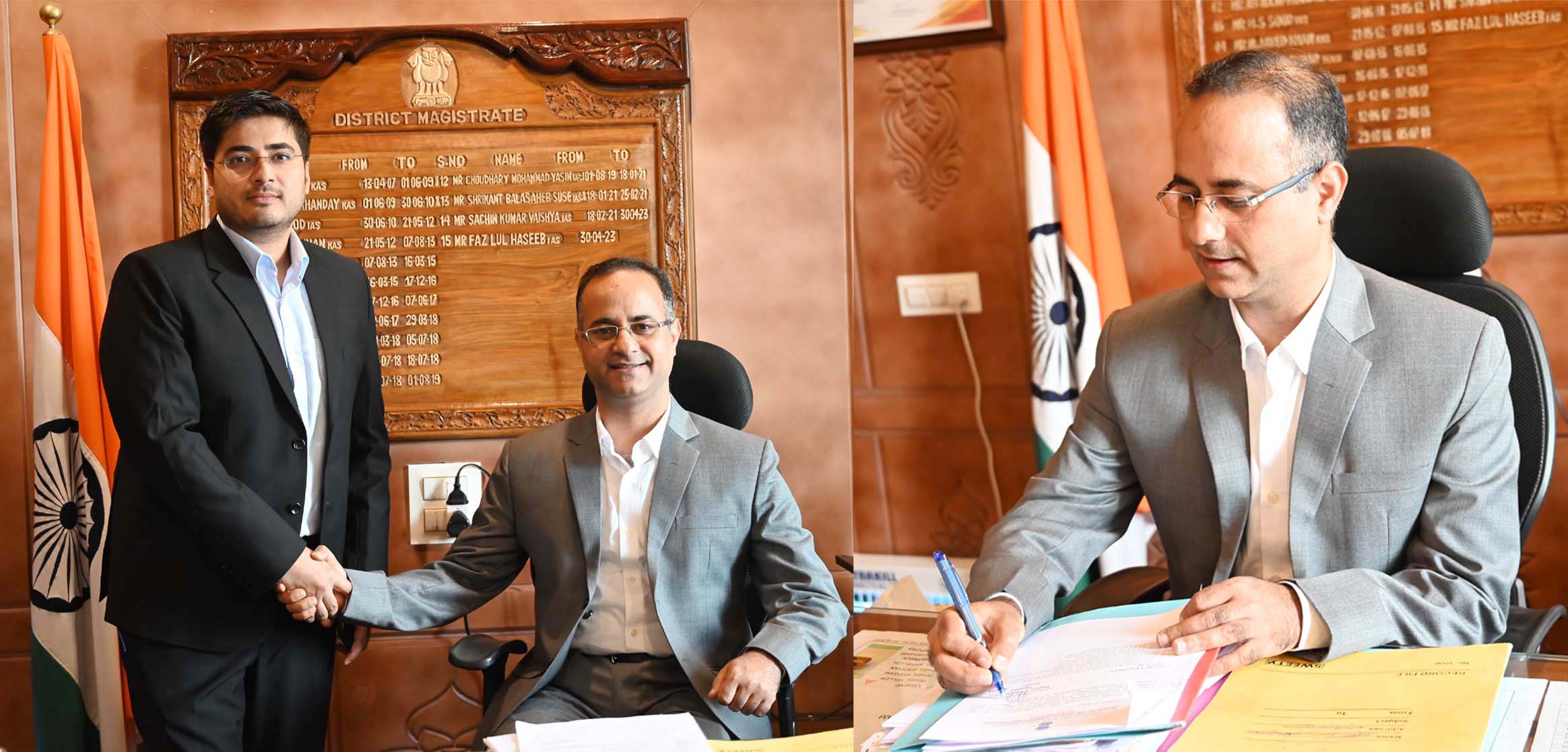 मोहम्मद शाहिद सलीम ने शोपियां के उपायुक्त का पदभार संभाला मोहम्मद शाहिद सलीम ने शोपियां के उपायुक्त का पदभार संभाला