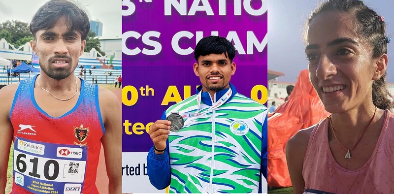 63वीं राष्ट्रीय ओपन एथेलेटिक्स चैम्पियनशिप में मप्र के खिलाड़ियों ने जीते तीन पदक 63वीं राष्ट्रीय ओपन एथेलेटिक्स चैम्पियनशिप में मप्र के खिलाड़ियों ने जीते तीन पदक