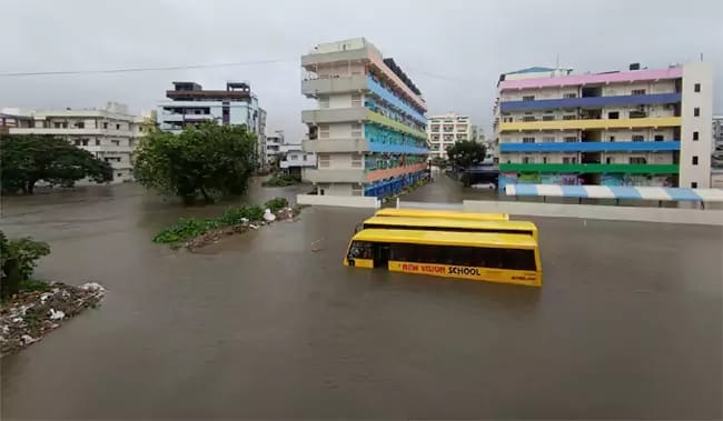 बाढ़ की स्थिति