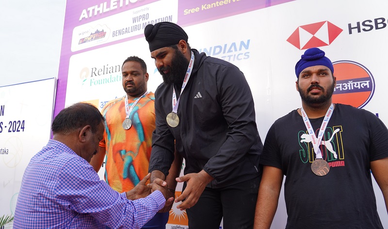 राष्ट्रीय ओपन एथलेटिक्स चैम्पियनशिप बैंगलुरु में मप्र के खिलाड़ियों ने जीते 6 पदक राष्ट्रीय ओपन एथलेटिक्स चैम्पियनशिप बैंगलुरु में मप्र के खिलाड़ियों ने जीते 6 पदक