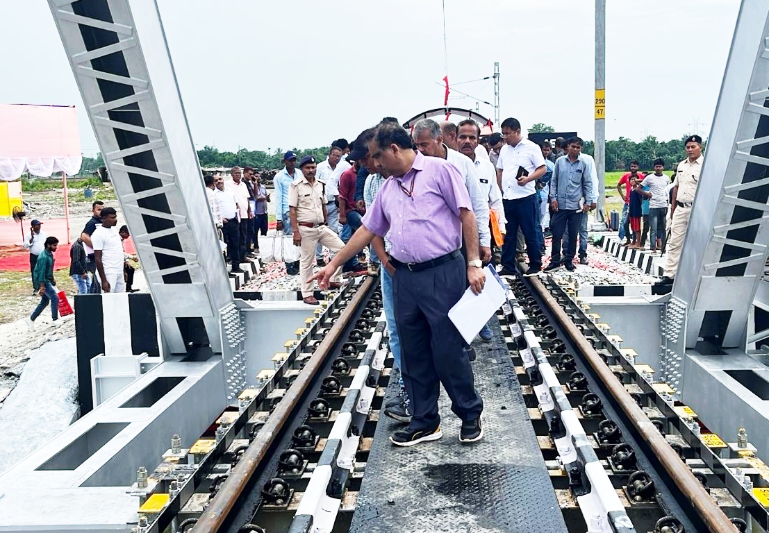 सरभोग और बरपेटा रोड स्टेशनों के बीच दोहरी लाइन सेक्शन चालू सरभोग और बरपेटा रोड स्टेशनों के बीच दोहरी लाइन सेक्शन चालू