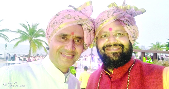डॉ. सोमवीर बाली व ऋषिश्वरानंद डॉ. सोमवीर बाली व ऋषिश्वरानंद
