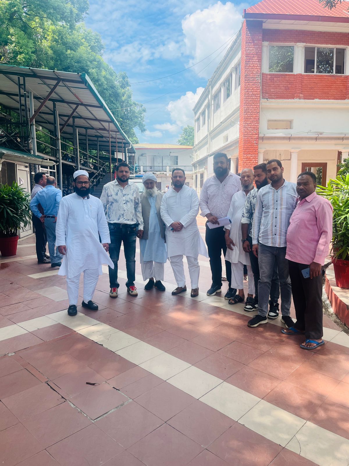 A delegation of Muslims met the DGP A delegation of Muslims met the DGP