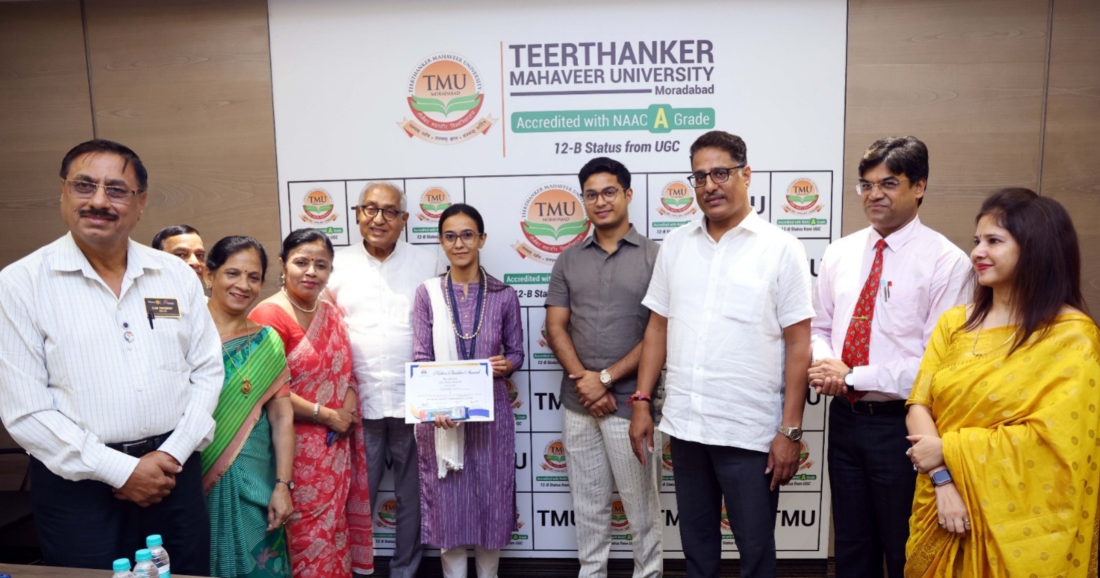 तीर्थंकर महावीर यूनिवर्सिटी के कुलपति समेत 19 शिक्षका नेशन बिल्डर अवार्ड से सम्मानित तीर्थंकर महावीर यूनिवर्सिटी के कुलपति समेत 19 शिक्षका नेशन बिल्डर अवार्ड से सम्मानित