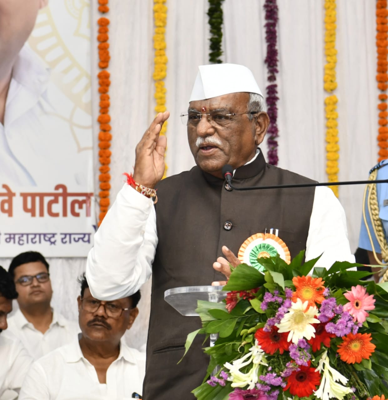 राज्यपाल बागडे का छत्रपति संभाजी नगर में हुआ भाव—भरा अभिनंदन राज्यपाल बागडे का छत्रपति संभाजी नगर में हुआ भाव—भरा अभिनंदन
