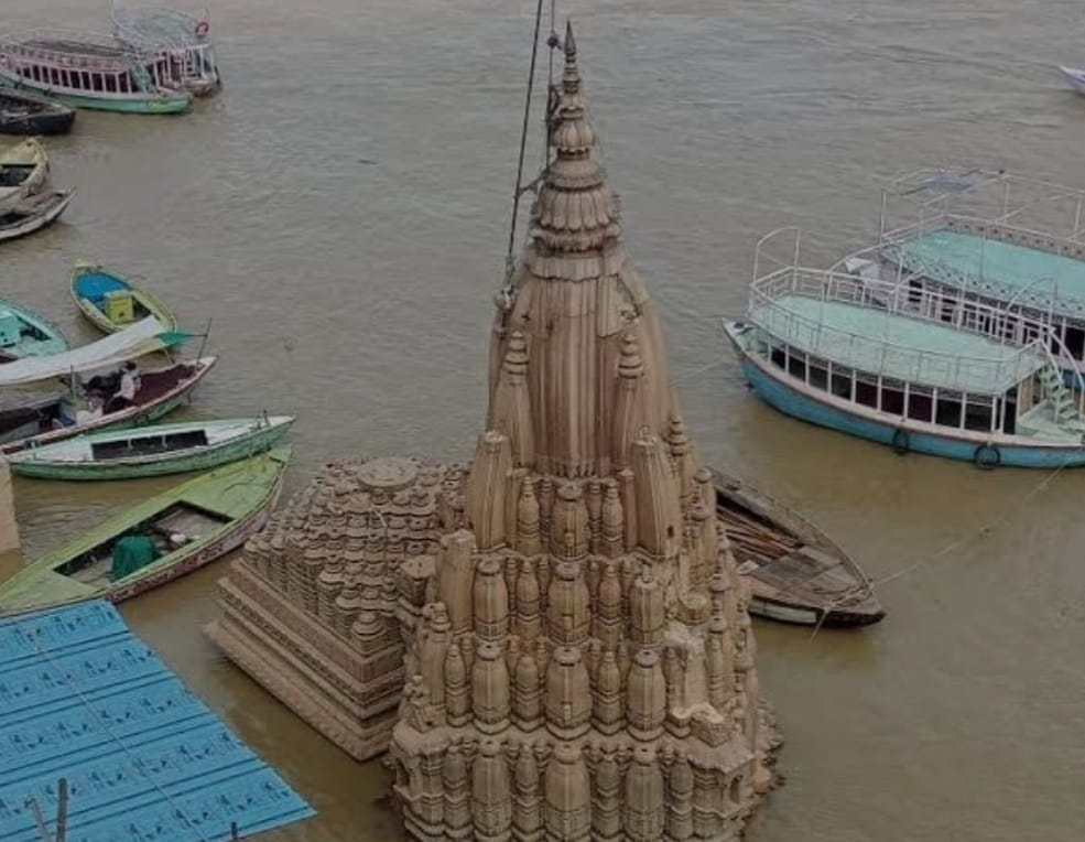 गंगा में बढ़ाव:फोटो बच्चा गुप्ता गंगा में बढ़ाव:फोटो बच्चा गुप्ता