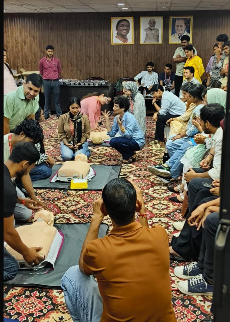 बेसिक लाइफ सपोर्ट प्रशिक्षण कार्यक्रम आयोजित किया बेसिक लाइफ सपोर्ट प्रशिक्षण कार्यक्रम आयोजित किया