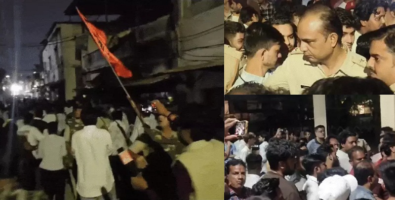 रतलामः गणेश प्रतिमा जुलूस पर पथराव व थाना घेरने के मामले में 150 पर केस दर्ज, तीन गिरफ्तार रतलामः गणेश प्रतिमा जुलूस पर पथराव व थाना घेरने के मामले में 150 पर केस दर्ज, तीन गिरफ्तार