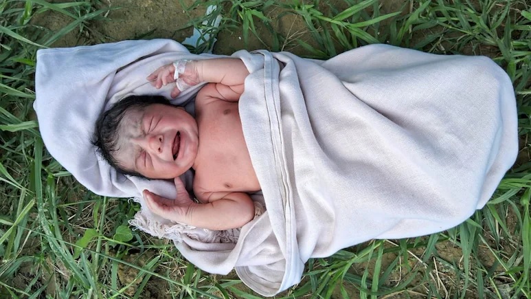 नवजात बच्ची नवजात बच्ची