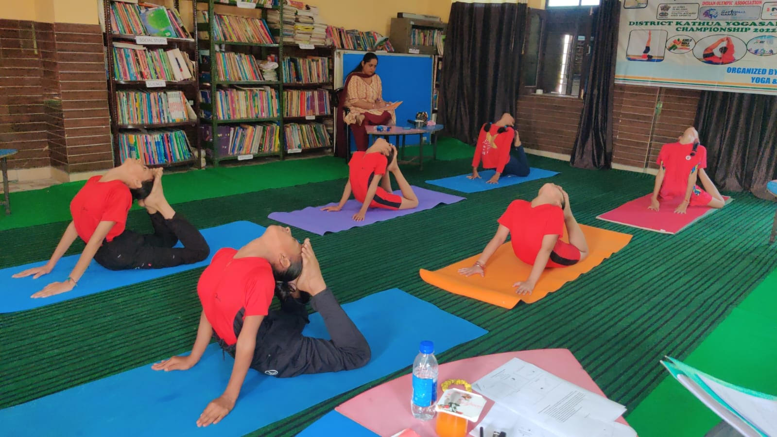 5th district level Yogasana competition started in Kathua 5th district level Yogasana competition started in Kathua