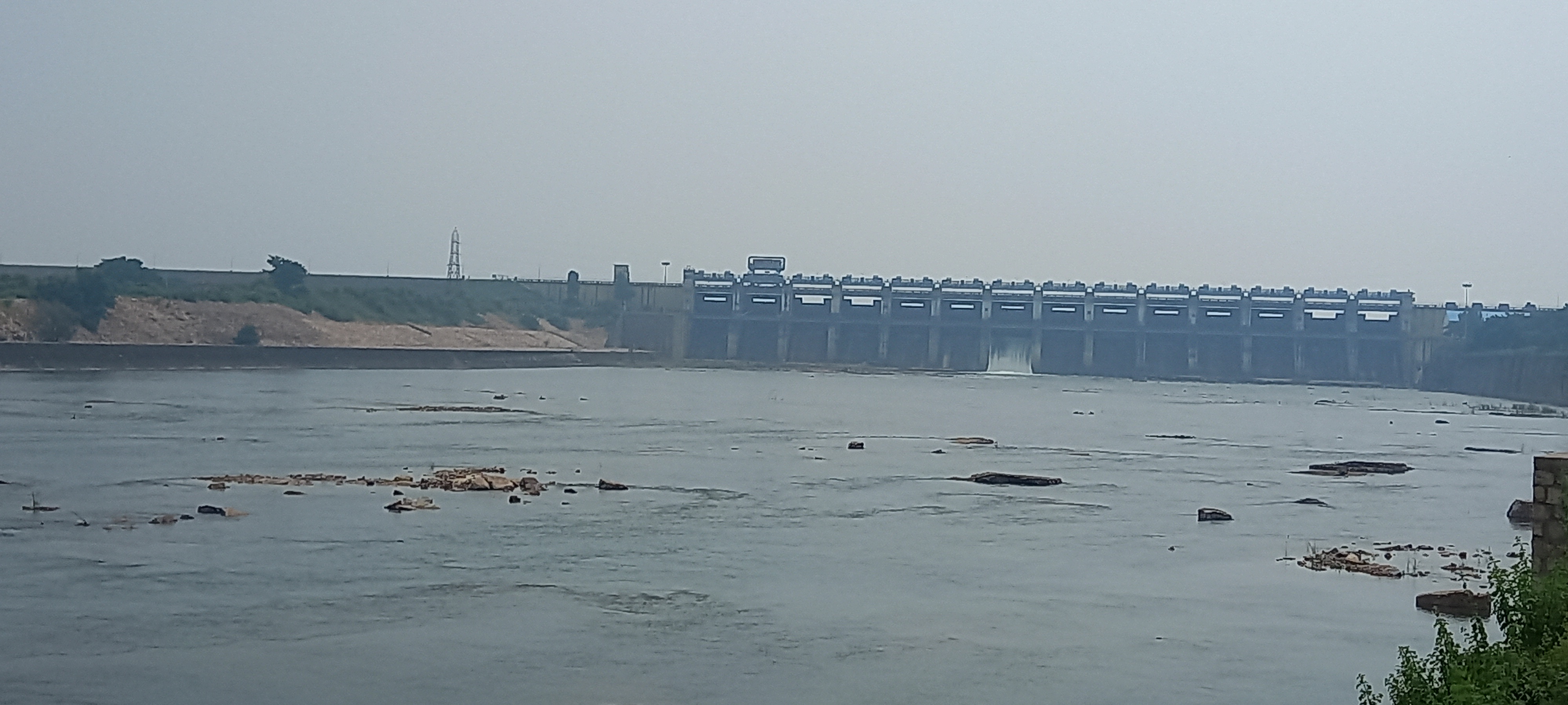 गंगरेल बांध धमतरी। गंगरेल बांध धमतरी।
