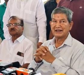 प्रेसवार्ता करते पूर्व मुख्यमंत्री हरीश रावत। प्रेसवार्ता करते पूर्व मुख्यमंत्री हरीश रावत।