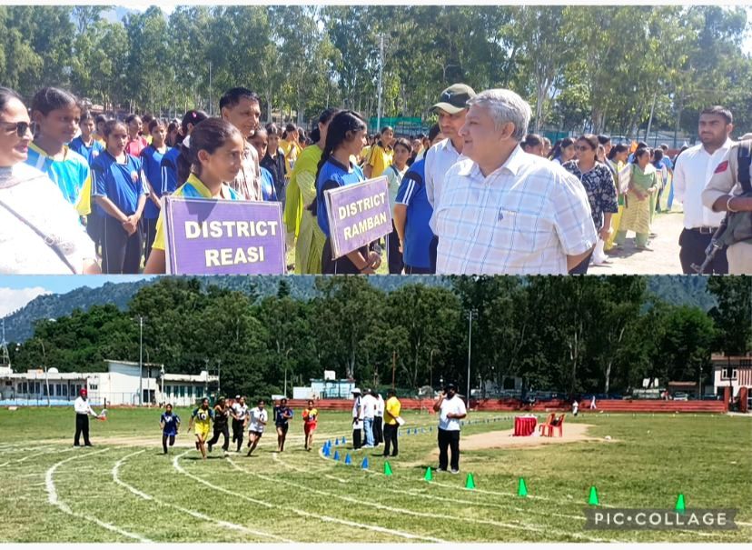 इंटर-डिस्ट्रिक्ट डिविजनल लेवल गर्ल्स एथलेटिक मीट रियासी में शुरू हुई इंटर-डिस्ट्रिक्ट डिविजनल लेवल गर्ल्स एथलेटिक मीट रियासी में शुरू हुई